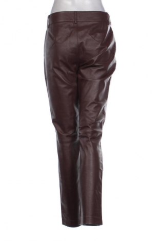 Pantaloni de piele pentru damă Together, Mărime M, Culoare Maro, Preț 281,58 Lei
