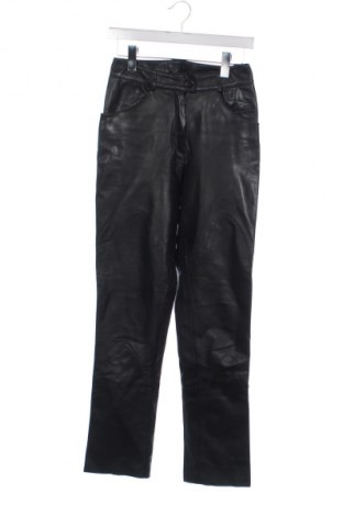 Дамски кожен панталон Unbranded, Размер XS, Цвят Черен, Цена 81,99 лв.