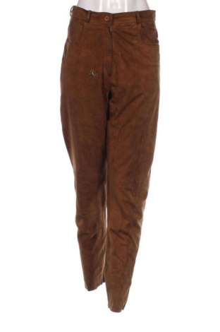 Dámske kožené nohavice  Unbranded, Veľkosť XL, Farba Hnedá, Cena  35,95 €