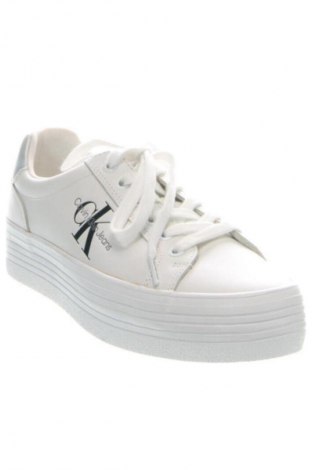 Încălțăminte de damă Calvin Klein Jeans, Mărime 39, Culoare Alb, Preț 250,99 Lei