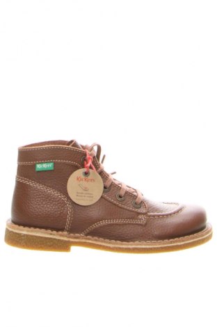 Dámske topánky  Kickers, Veľkosť 37, Farba Hnedá, Cena  85,95 €