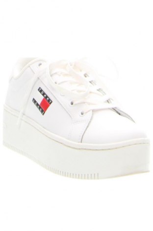 Дамски обувки Tommy Jeans, Размер 38, Цвят Бял, Цена 98,99 лв.