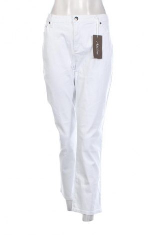 Дамски панталон Aniston, Размер XL, Цвят Бял, Цена 46,99 лв.