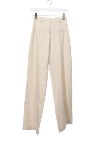Pantaloni de femei Bershka, Mărime XXS, Culoare Bej, Preț 76,32 Lei