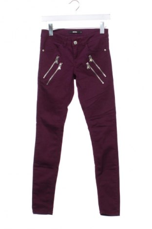 Dámské kalhoty  Bershka, Velikost S, Barva Fialová, Cena  369,00 Kč