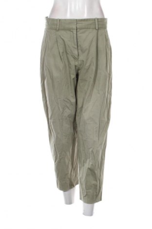Pantaloni de femei COS, Mărime S, Culoare Verde, Preț 164,99 Lei