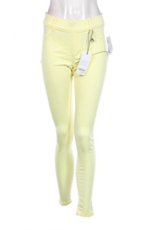 Damskie spodnie Denim 1982, Rozmiar L, Kolor Żółty, Cena 105,75 zł