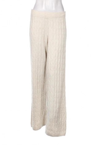 Damskie spodnie H&M, Rozmiar M, Kolor ecru, Cena 67,00 zł