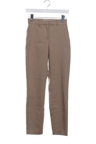 Дамски панталон H&M, Размер XS, Цвят Кафяв, Цена 29,33 лв.