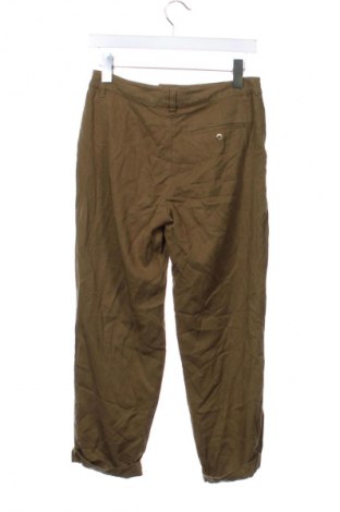 Дамски панталон H&M L.O.G.G., Размер XS, Цвят Зелен, Цена 29,00 лв.