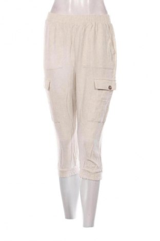 Pantaloni de femei Kaffe, Mărime S, Culoare Ecru, Preț 107,61 Lei