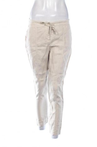 Pantaloni de femei Kensol, Mărime S, Culoare Bej, Preț 107,89 Lei