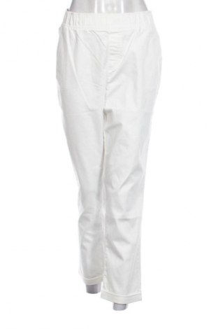 Γυναικείο παντελόνι Laura Torelli, Μέγεθος XL, Χρώμα Λευκό, Τιμή 15,00 €