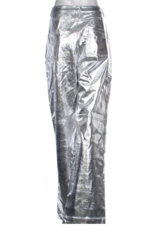Γυναικείο παντελόνι LeGer By Lena Gercke X About you, Μέγεθος XL, Χρώμα Ασημί, Τιμή 31,99 €