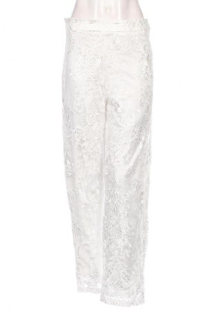 Damskie spodnie MOTF, Rozmiar S, Kolor Biały, Cena 33,99 zł