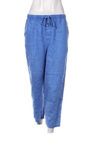 Γυναικείο παντελόνι Mango, Μέγεθος M, Χρώμα Μπλέ, Τιμή 17,30 €