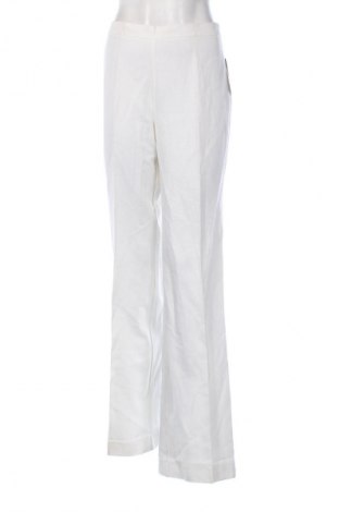 Pantaloni de femei Mango, Mărime L, Culoare Alb, Preț 202,63 Lei