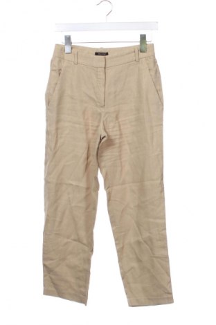 Damskie spodnie Massimo Dutti, Rozmiar XS, Kolor Beżowy, Cena 142,39 zł
