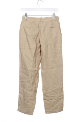 Damskie spodnie Massimo Dutti, Rozmiar XS, Kolor Beżowy, Cena 142,39 zł