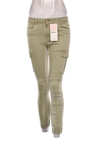 Pantaloni de femei ONLY, Mărime S, Culoare Verde, Preț 196,99 Lei
