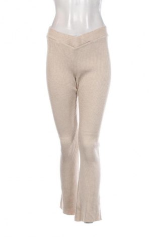 Damskie spodnie Pink Rose, Rozmiar M, Kolor Beżowy, Cena 21,99 zł