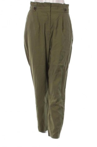 Pantaloni de femei Reserved, Mărime L, Culoare Verde, Preț 76,32 Lei