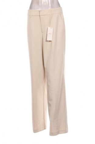 Dámské kalhoty  S.Oliver, Velikost M, Barva Béžová, Cena  1 429,00 Kč