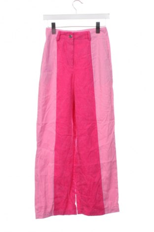 Damskie spodnie SHEIN, Rozmiar XS, Kolor Różowy, Cena 41,99 zł