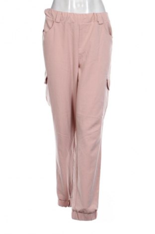 Damskie spodnie Sinsay, Rozmiar XL, Kolor Różowy, Cena 67,99 zł
