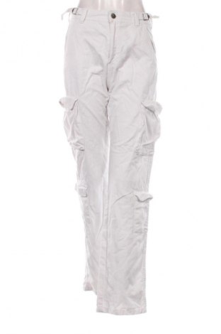 Damskie spodnie Stradivarius, Rozmiar S, Kolor Biały, Cena 89,66 zł