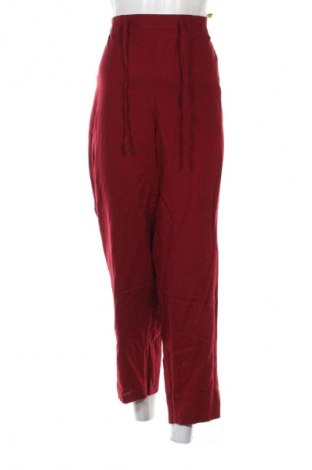 Pantaloni de femei Unbranded, Mărime 3XL, Culoare Roșu, Preț 77,17 Lei