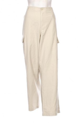 Pantaloni de femei Uniqlo, Mărime XL, Culoare Bej, Preț 107,89 Lei