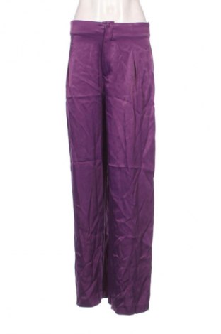 Dámske nohavice Zara, Veľkosť M, Farba Fialová, Cena  13,81 €