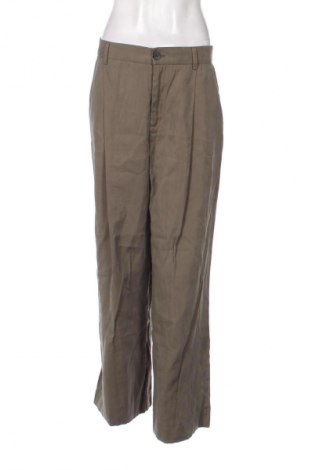 Дамски панталон Zara, Размер M, Цвят Зелен, Цена 26,98 лв.