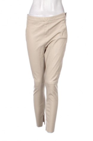 Damskie spodnie Zara, Rozmiar L, Kolor Beżowy, Cena 62,02 zł