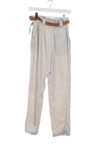 Pantaloni de femei Zara, Mărime XS, Culoare Ecru, Preț 49,43 Lei