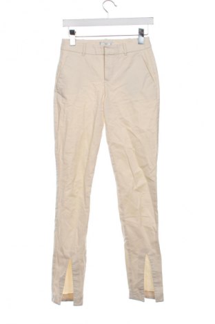 Pantaloni de femei Zara, Mărime XS, Culoare Ecru, Preț 71,00 Lei