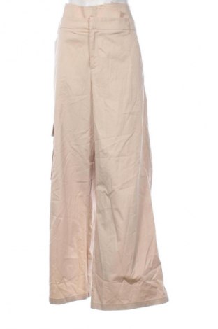 Pantaloni de femei Zara, Mărime XL, Culoare Bej, Preț 192,50 Lei