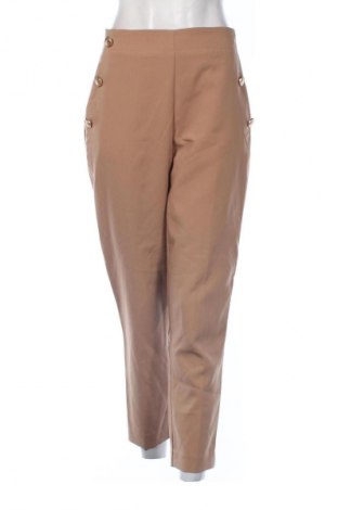 Dámske nohavice Zara, Veľkosť M, Farba Béžová, Cena  14,00 €