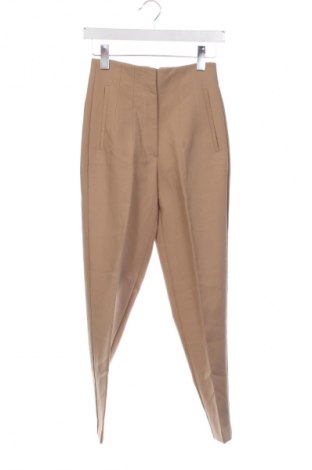 Dámske nohavice Zara, Veľkosť XS, Farba Béžová, Cena  13,80 €