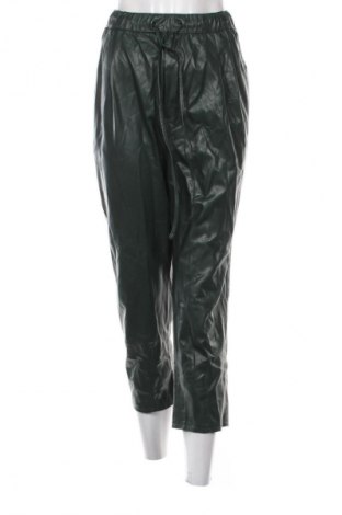 Damskie spodnie Zara, Rozmiar XL, Kolor Zielony, Cena 62,07 zł