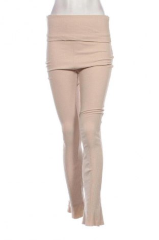 Damskie spodnie Zara, Rozmiar S, Kolor Beżowy, Cena 62,07 zł