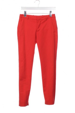 Damskie spodnie Zara, Rozmiar XS, Kolor Czerwony, Cena 62,07 zł