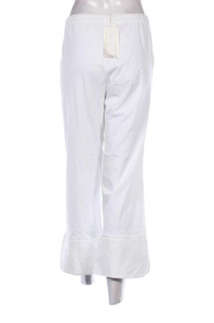 Damskie spodnie Zara, Rozmiar XL, Kolor Biały, Cena 142,39 zł