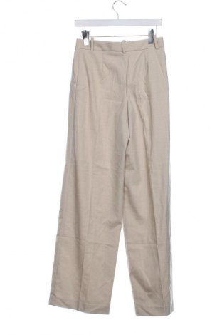 Дамски панталон Zara, Размер XS, Цвят Бежов, Цена 61,94 лв.