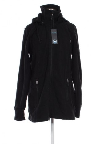 Γυναικείο fleece φούτερ Polarino, Μέγεθος XL, Χρώμα Μαύρο, Τιμή 47,99 €