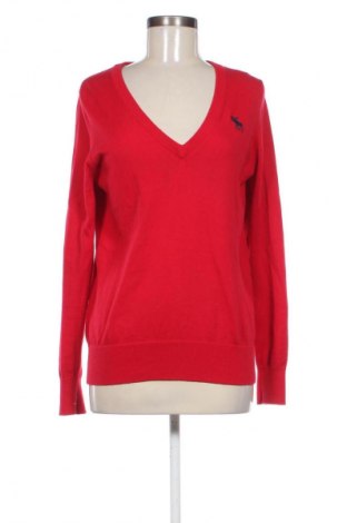 Дамски пуловер Abercrombie & Fitch, Размер L, Цвят Червен, Цена 21,99 лв.