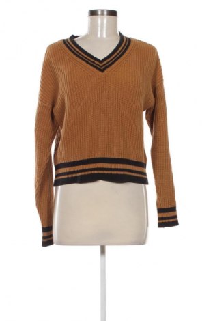Γυναικείο πουλόβερ Amisu, Μέγεθος XS, Χρώμα Καφέ, Τιμή 14,83 €
