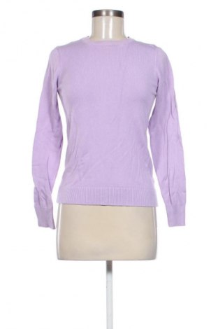 Дамски пуловер Amisu, Размер S, Цвят Лилав, Цена 29,00 лв.