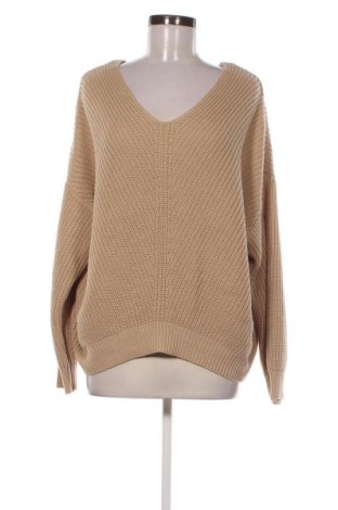 Γυναικείο πουλόβερ B.Young, Μέγεθος XL, Χρώμα  Μπέζ, Τιμή 17,30 €